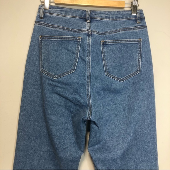 MISSGUIDED Riot Tall High Waisted Mom Jeans, Size 6L - Picture 5 of 10